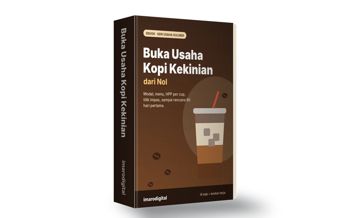 Ebook Panduan Buka Usaha Kopi Kekinian dari Nol